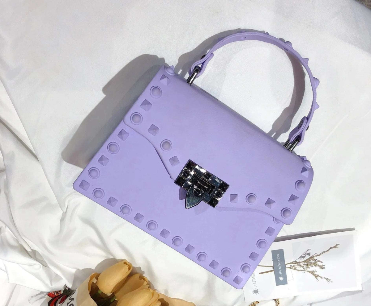 Frosted Matte Rivet Bag - Uniquely You Online - Handbag