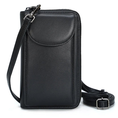 Full Grain Leather Cell Phone Crossbody - Uniquely You Online - Crossbody