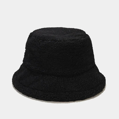 Furry Bear Plain Sherpa Bucket Hat - Uniquely You Online - Hat