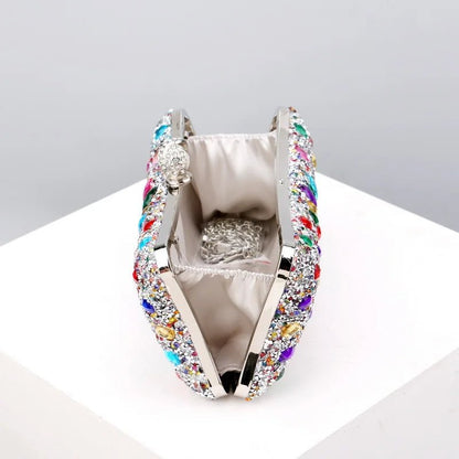 Gemstone Crystal Clutch - Uniquely You Online - Clutch