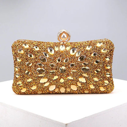 Gemstone Crystal Clutch - Uniquely You Online - Clutch