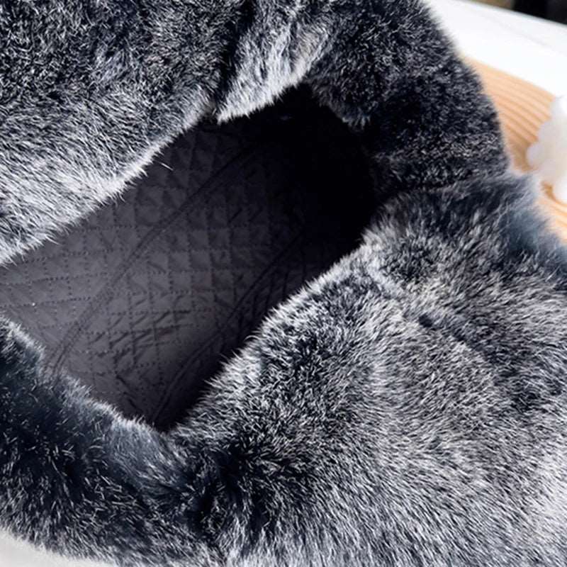 Genuine Sheepskin Leather Trapper Fur Hat - Uniquely You Online - Hat