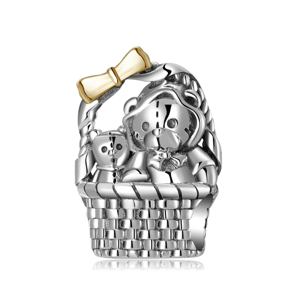 Gold/Silver Bear Charms - Uniquely You Online - Charms