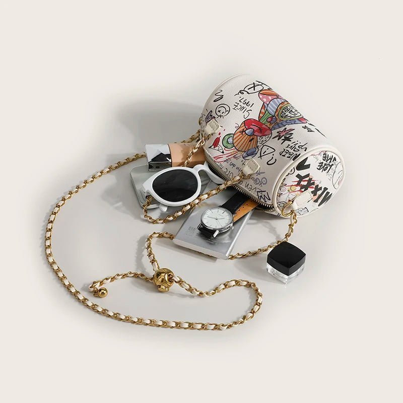 Graffiti Bear Bolo Bag - Uniquely You Online - Crossbody