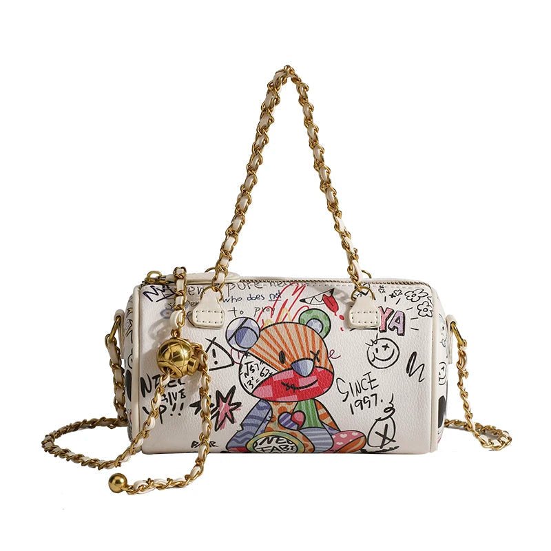 Graffiti Bear Bolo Bag - Uniquely You Online - Crossbody