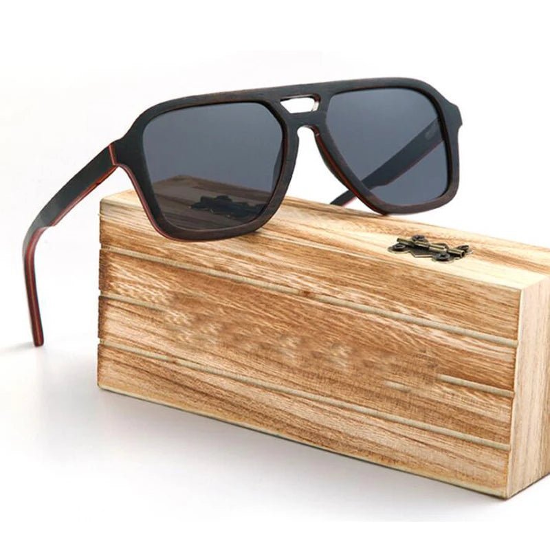 Handmade Bamboo Wood Sunglasses - Uniquely You Online - Sunglasses