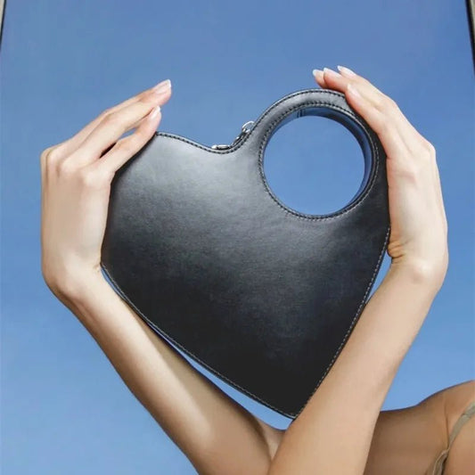 Hollow Heart Handle Bag - Uniquely You Online - Crossbody
