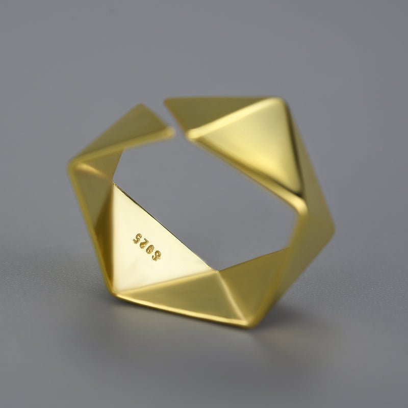 Irregular Geometric Ring - Uniquely You Online - Ring