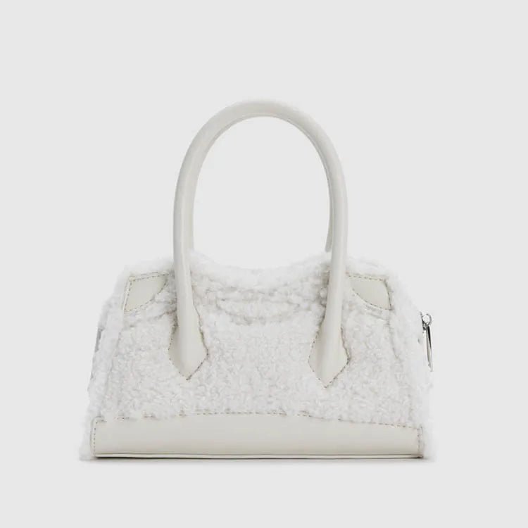 Lamb Wool Plush Fur Bag - Uniquely You Online - Handbag