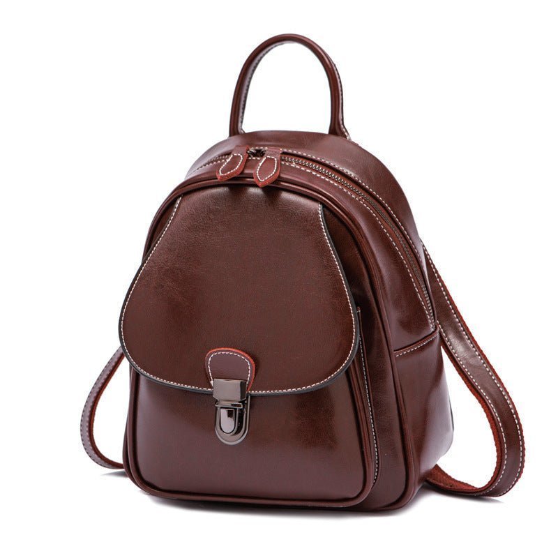 Leather Casual Backpack - Uniquely You Online - Backpack