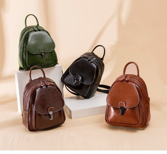 Leather Casual Backpack - Uniquely You Online - Backpack