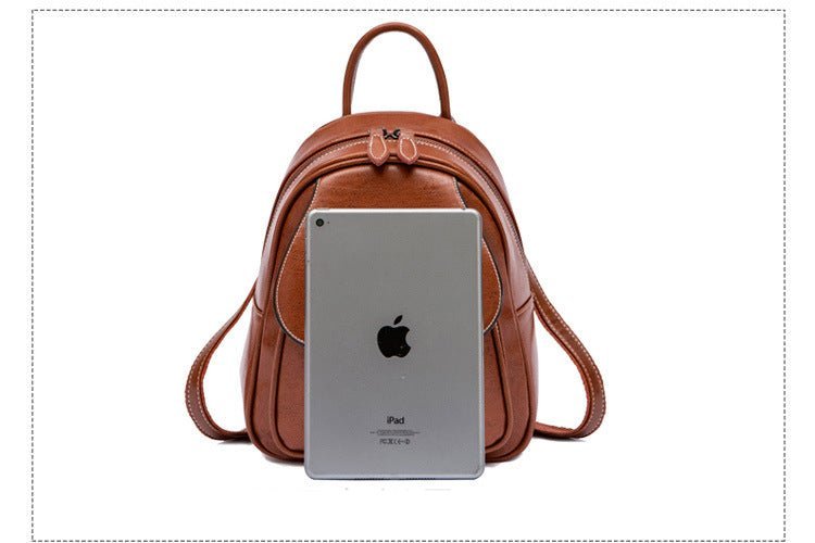 Leather Casual Backpack - Uniquely You Online - Backpack