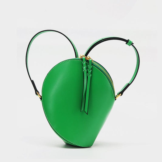 Leather Heart Shape Handbag - Uniquely You Online - Handbag