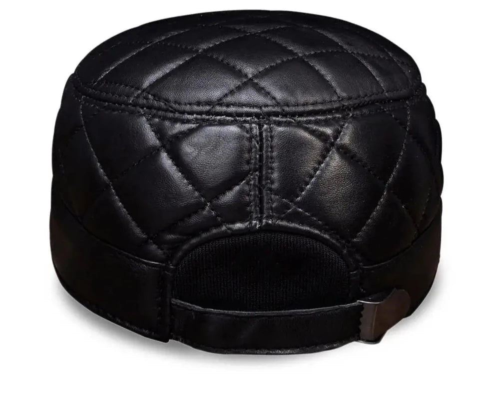 Leather Quilt Adjustable Cap - Uniquely You Online - Hat