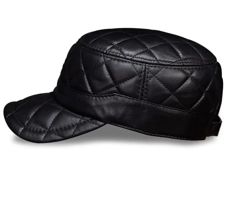 Leather Quilt Adjustable Cap - Uniquely You Online - Hat