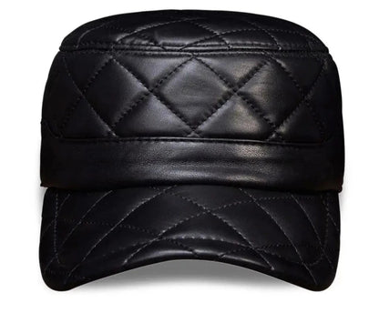 Leather Quilt Adjustable Cap - Uniquely You Online - Hat