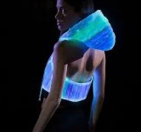 LED Crop Top Hoodie - Uniquely You Online - Hoodie