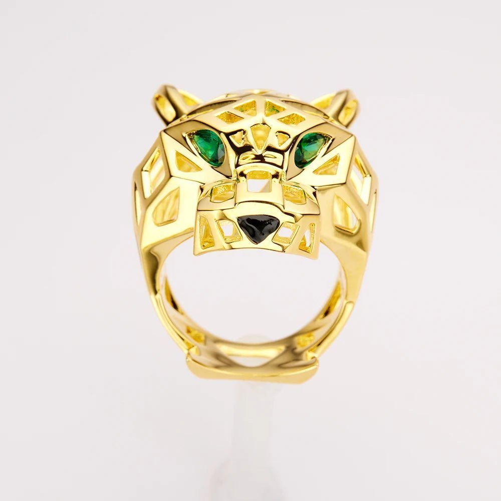 Leopard Head Cutout Ring - Uniquely You Online - Ring