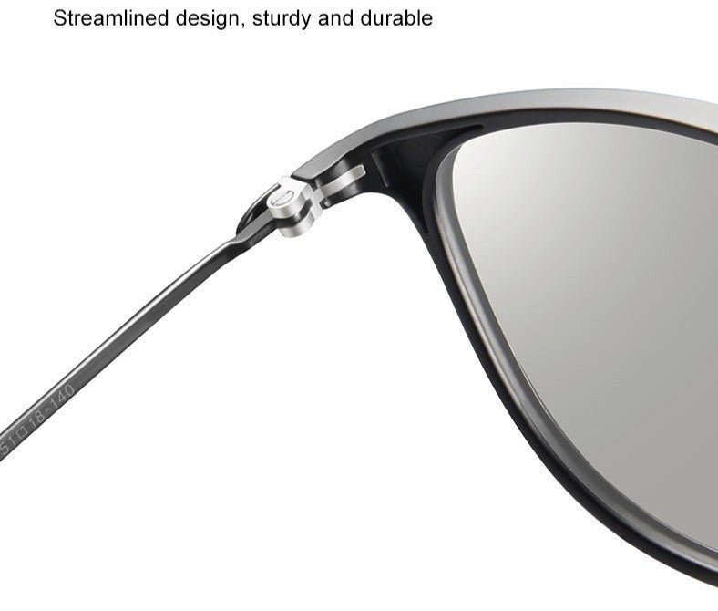 Light Titanium Photochromic Sunglasses - Uniquely You Online - Sunglasses