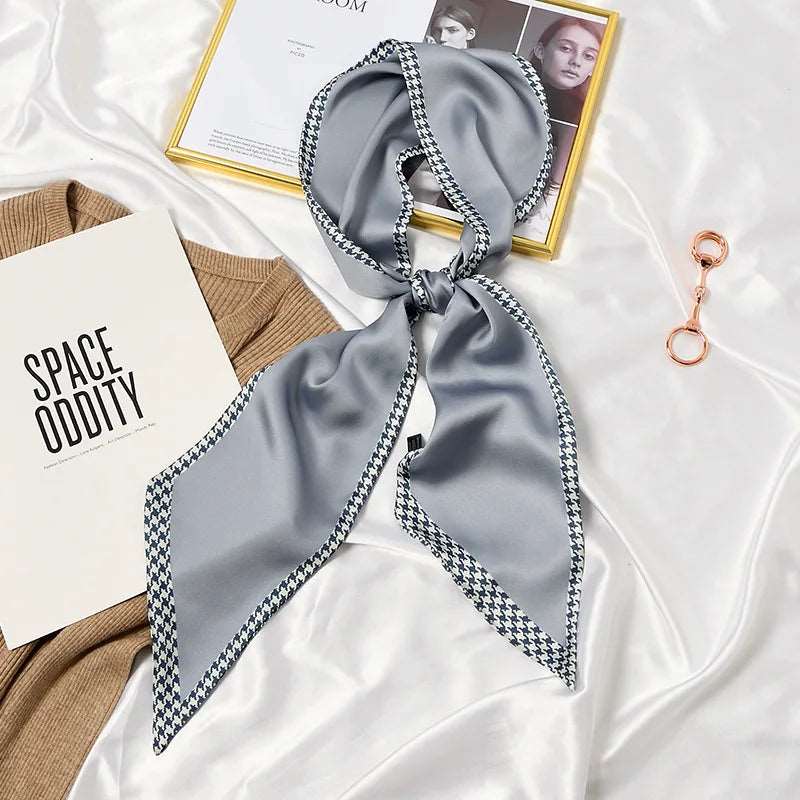 Long Printed Bag Scarf (variety) - Uniquely You Online - Bag Scarf