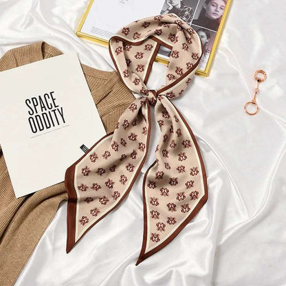 Long Printed Bag Scarf (variety) - Uniquely You Online - Bag Scarf