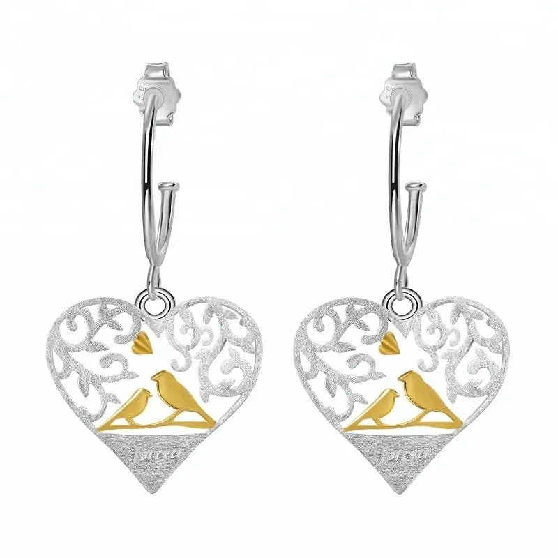 Love Birds Forever Earrings - Uniquely You Online - Earrings