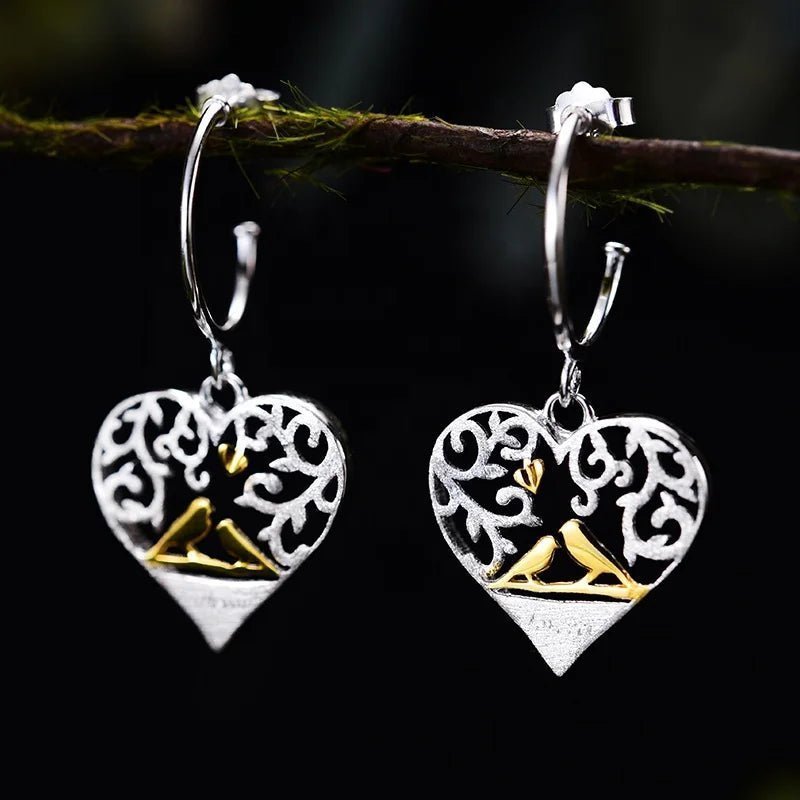 Love Birds Forever Earrings - Uniquely You Online - Earrings