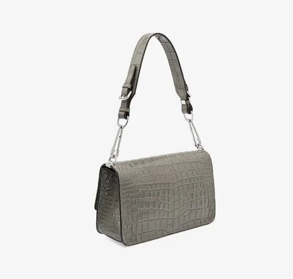 Lux Embossed Leather Handbag - Uniquely You Online - Handbag