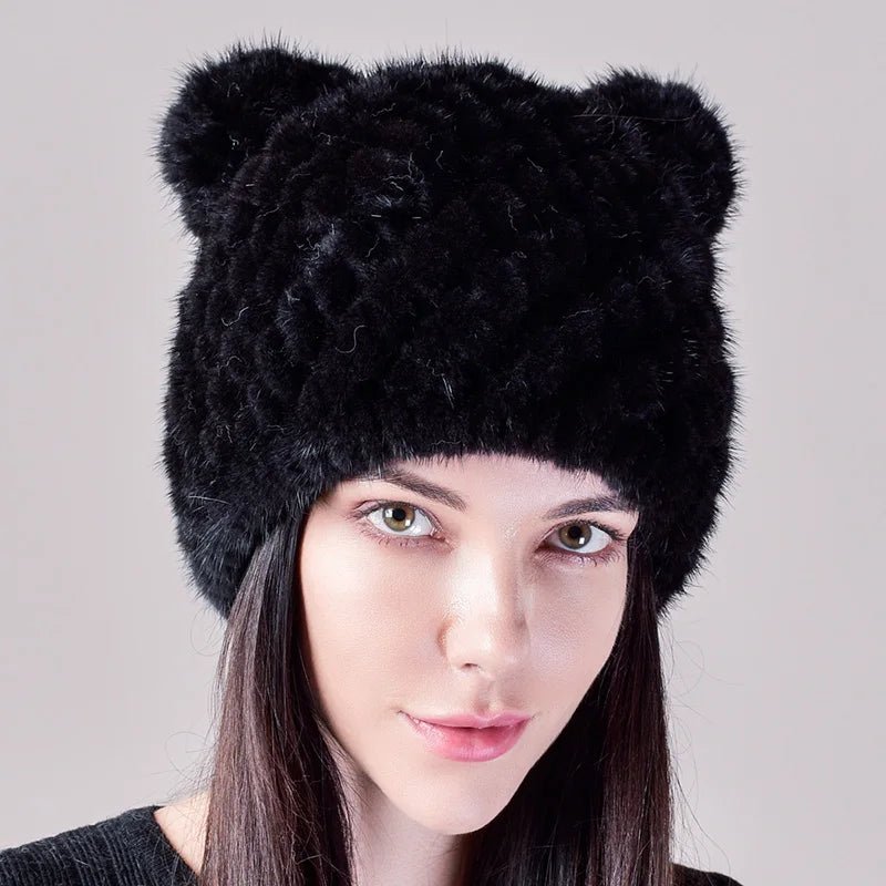 Lux Mink Teddy Bear Hat - Uniquely You Online - Hat