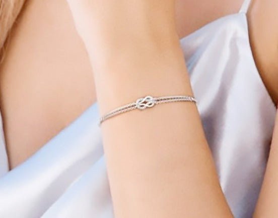 Lux Moissanite Couple Charm Adjustable Bracelet - Uniquely You Online - Bracelet