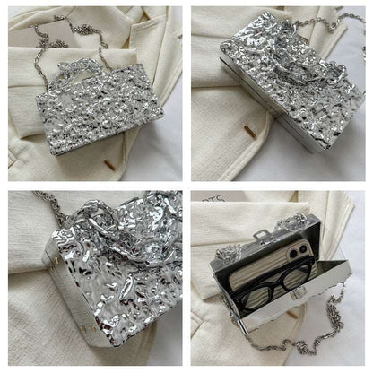 Metallic Ice Acrylic Bag - Uniquely You Online - Handbag