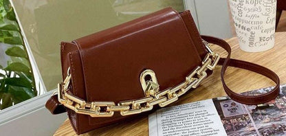 Mini Gold Chain Flap Bag - Uniquely You Online - Handbag