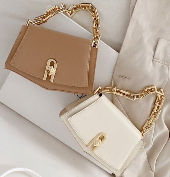 Mini Gold Chain Flap Bag - Uniquely You Online - Handbag