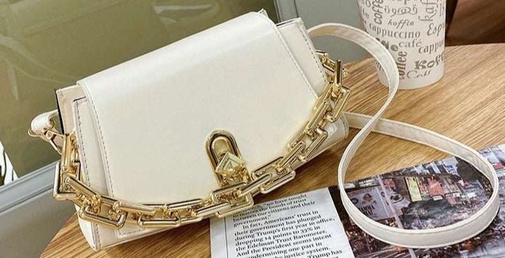 Mini Gold Chain Flap Bag - Uniquely You Online - Handbag