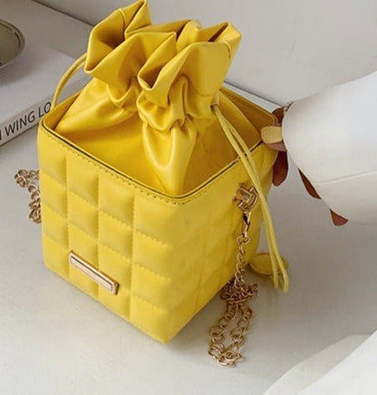 Mini Square Bucket Bag - Uniquely You Online - Crossbody