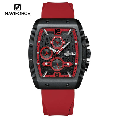 Naviforce 8025 Silicone Quartz Watch - Uniquely You Online - Watch