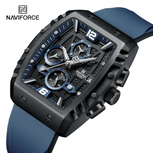 Naviforce 8025 Silicone Quartz Watch - Uniquely You Online - Watch