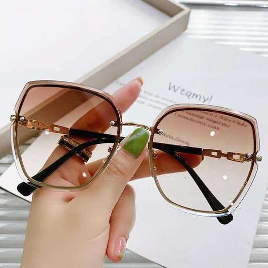 Oversized Gradient Sunglasses - Uniquely You Online - Sunglasses