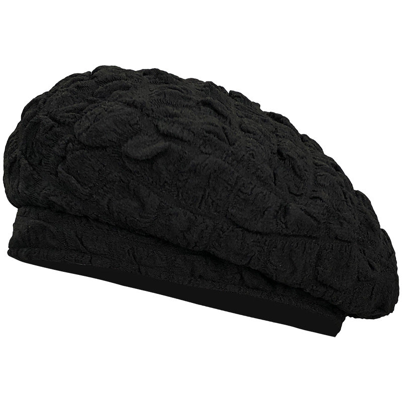 Pleated Puff Beret - Uniquely You Online - Hat